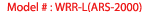 Model #:WRR-L(ARS-2000)